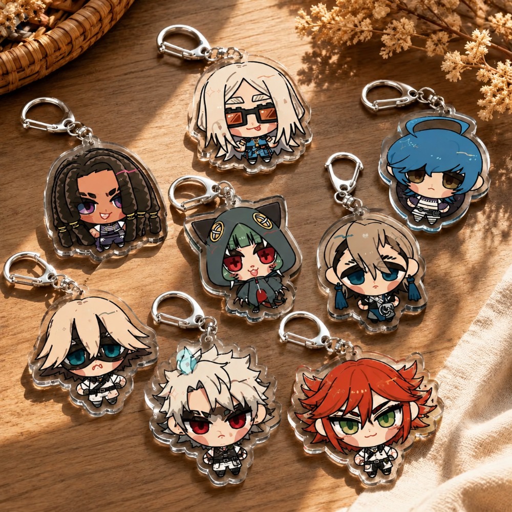Jewelry Making Findings - Gachiakuta Keychain Accessories Bag August Tamsy