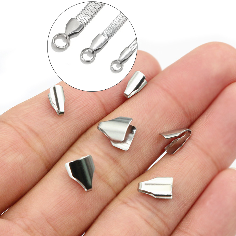 100pcs Stainless Steel 2-7mm F - Jewelry Making Findings ulasan dan harga