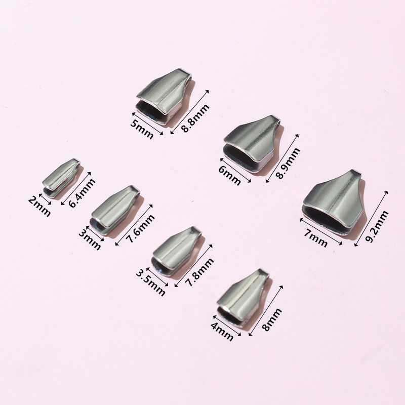 100pcs Stainless Steel 2-7mm F - Jewelry Making Findings ulasan dan harga