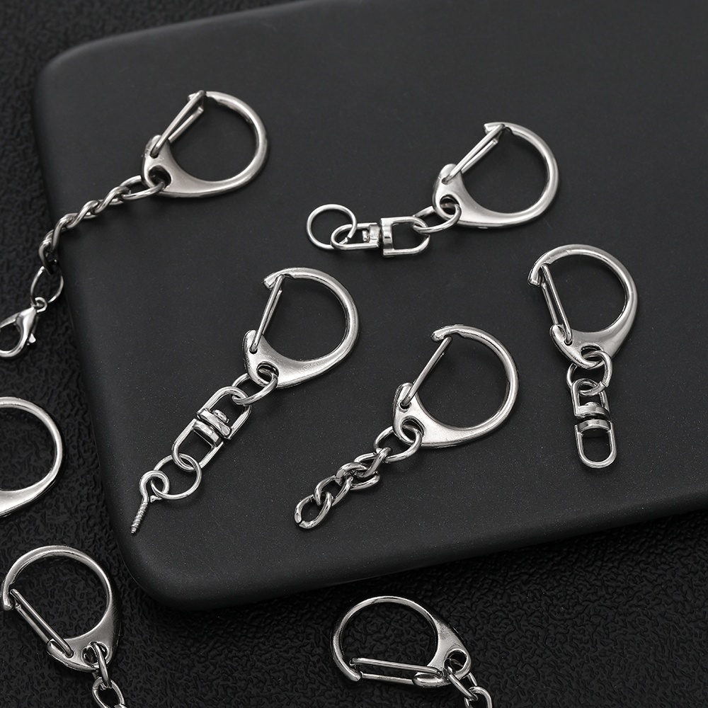 10pcs Lobster Claw Clasp Key R - Jewelry Making Hoops ulasan dan harga