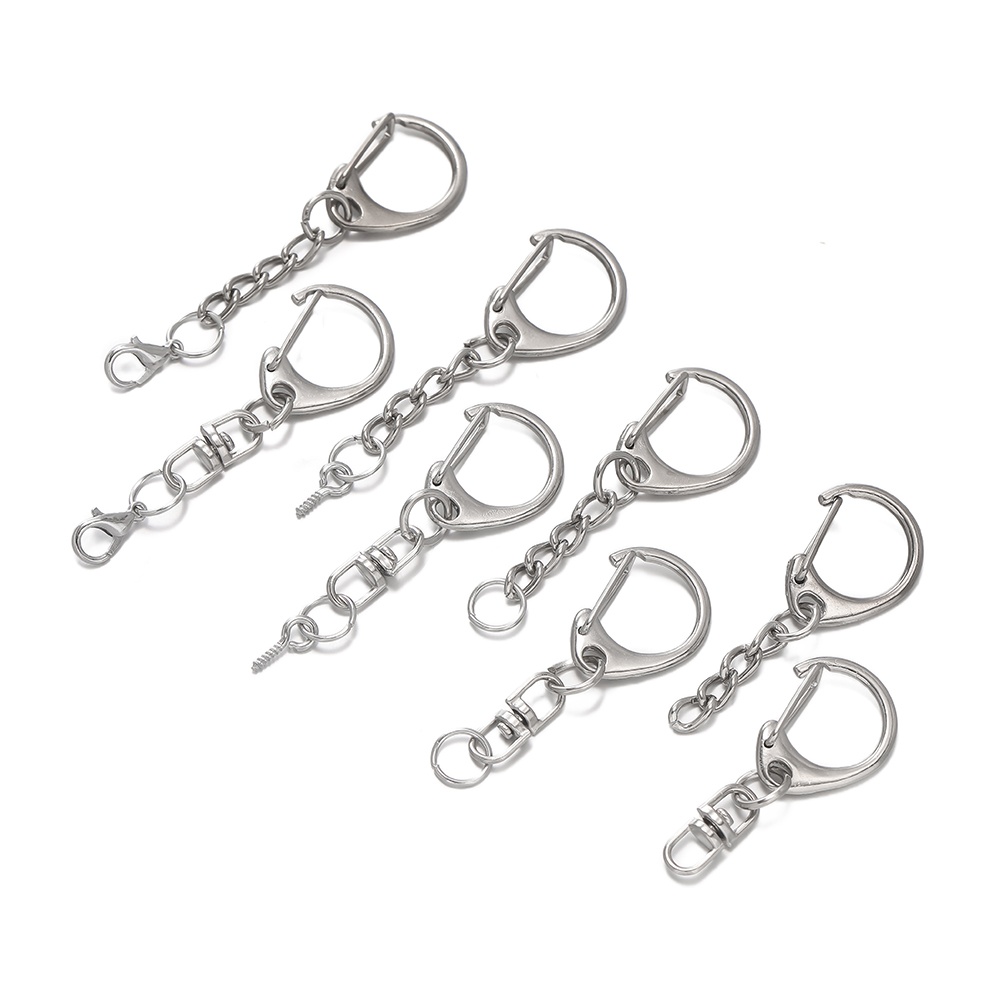 10pcs Lobster Claw Clasp Key R - Jewelry Making Hoops ulasan dan harga