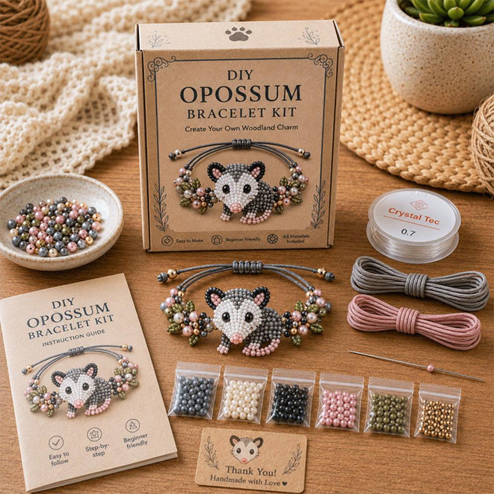 Animal DIY Beaded Bracelet Mak - Jewelry Making Charms ulasan dan harga