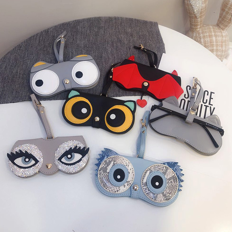 ins cartoon cute glasses case  - Jewelry Making Glasses ulasan dan harga