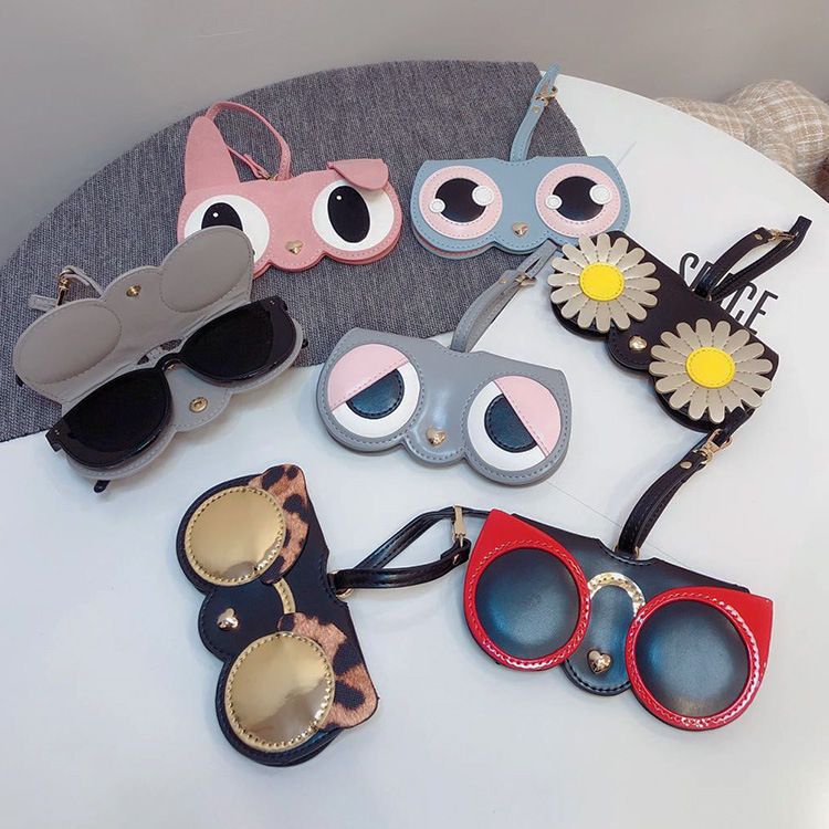 ins cartoon cute glasses case  - Jewelry Making Glasses ulasan dan harga
