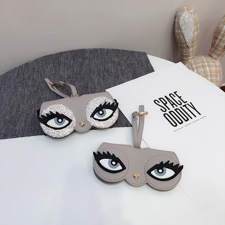 ins cartoon cute glasses case  - Jewelry Making Glasses ulasan dan harga