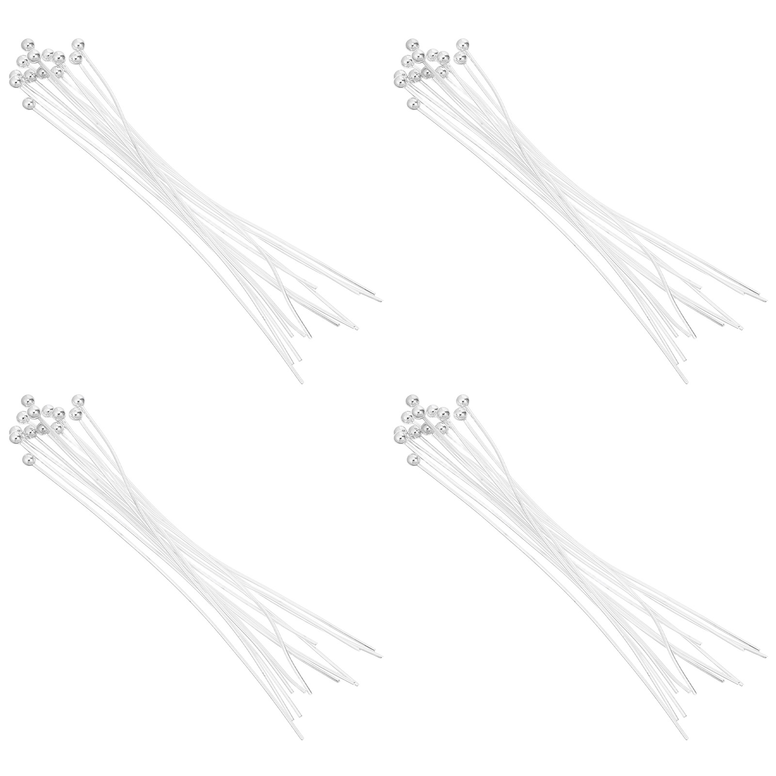200Pcs Flexible Ball Head Pins - Jewelry Making Charms ulasan dan harga