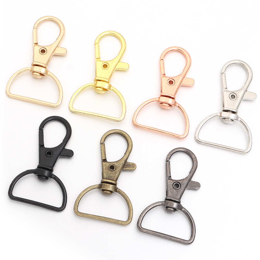 10pcs/lot Metal Swivel Clasps  - Jewelry Making Hoops ulasan dan harga