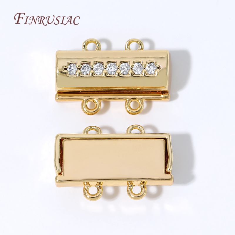Magnetic Necklace Clasp 18K Go - Jewelry Making Findings ulasan dan harga