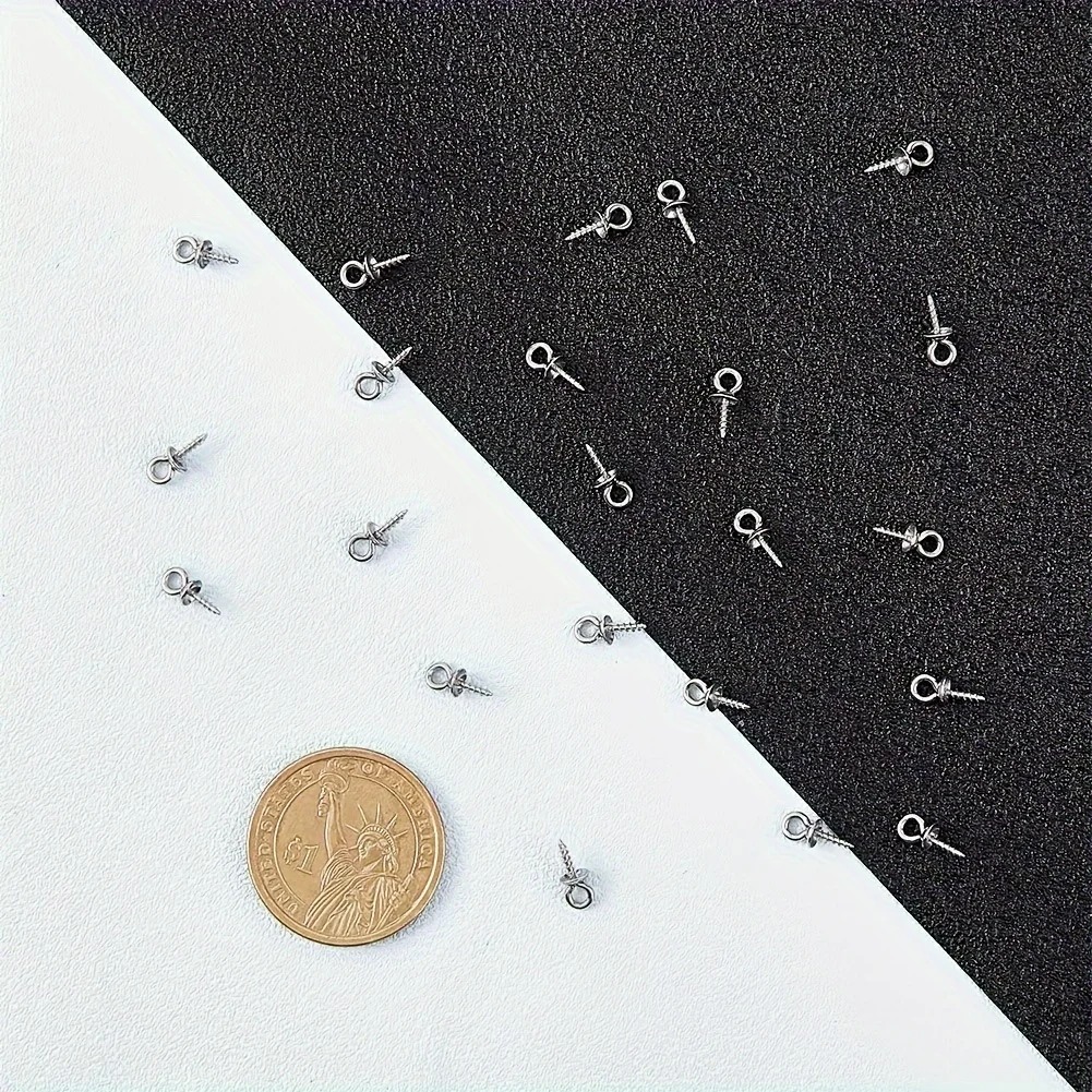 100pcs 10x4mm Stainless Steel  - Jewelry Making Charms ulasan dan harga
