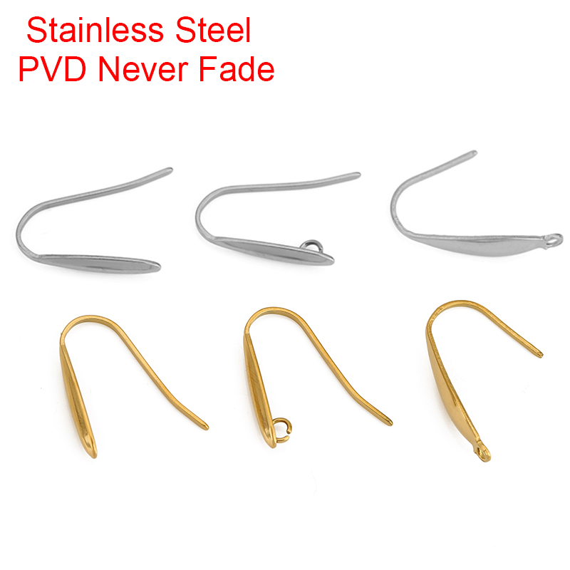 10pcs Never Fade Stainless Ste - Jewelry Making Findings ulasan dan harga