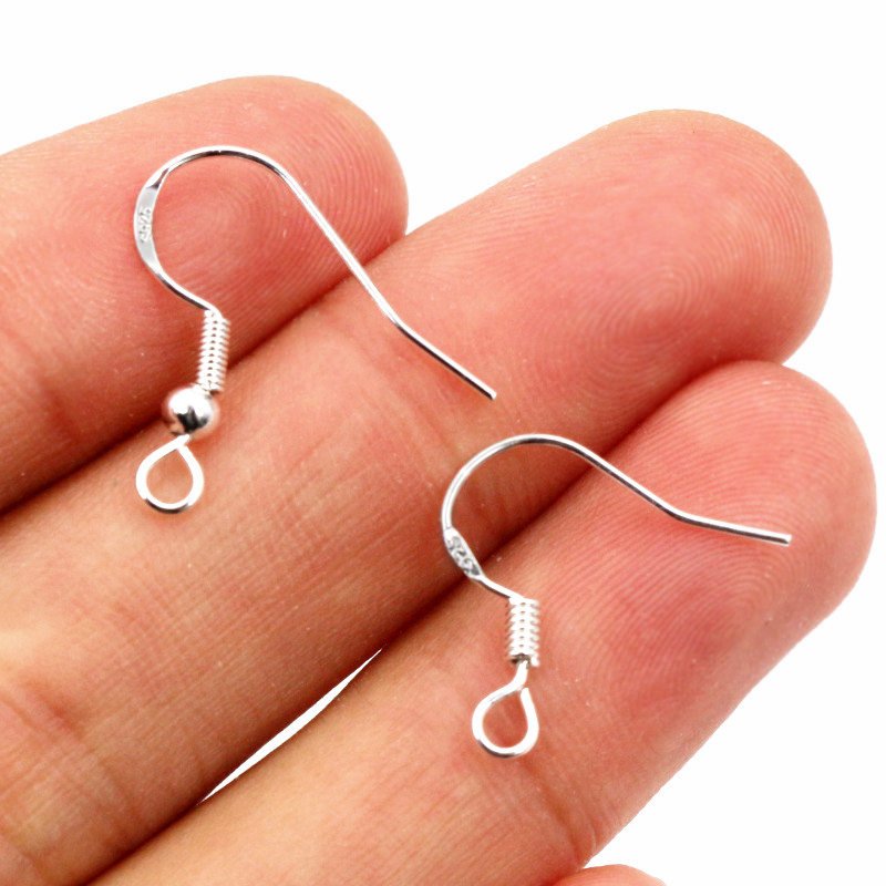 50pcs 16mm 925 Sterling Silver - Jewelry Making Findings ulasan dan harga