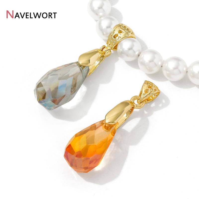 18K Gold Plated Brass Metal Pe - Jewelry Making Findings ulasan dan harga