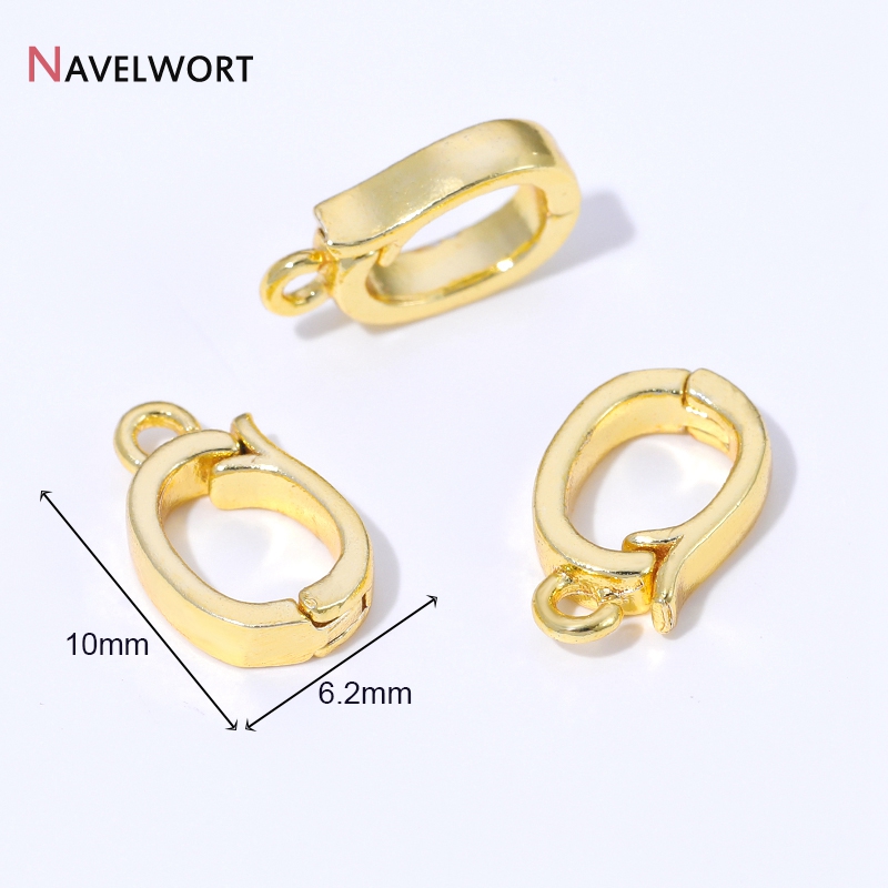 14K/18K Gold Plated Brass Meta - Jewelry Making Findings ulasan dan harga