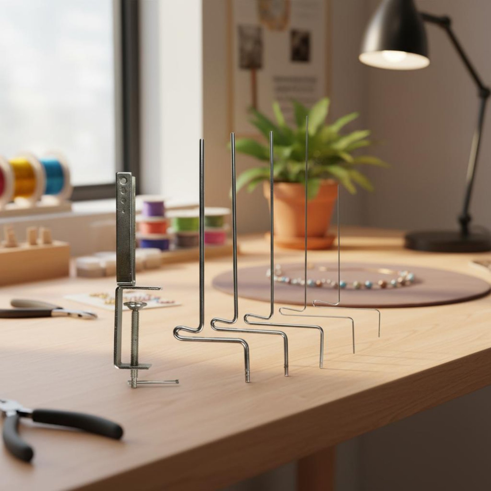 Stepped Wire Looping Rod Sturd - Jewelry Making Hoops ulasan dan harga