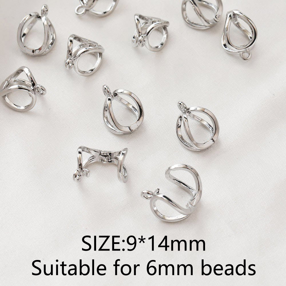 4PCS Beads Can Be Placed Charm - Jewelry Making Place ulasan dan harga
