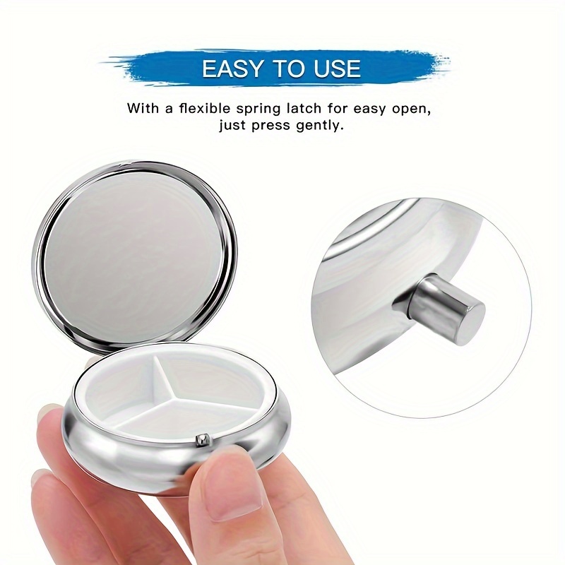 A three-layer pill box with an - Jewelry Making Place ulasan dan harga