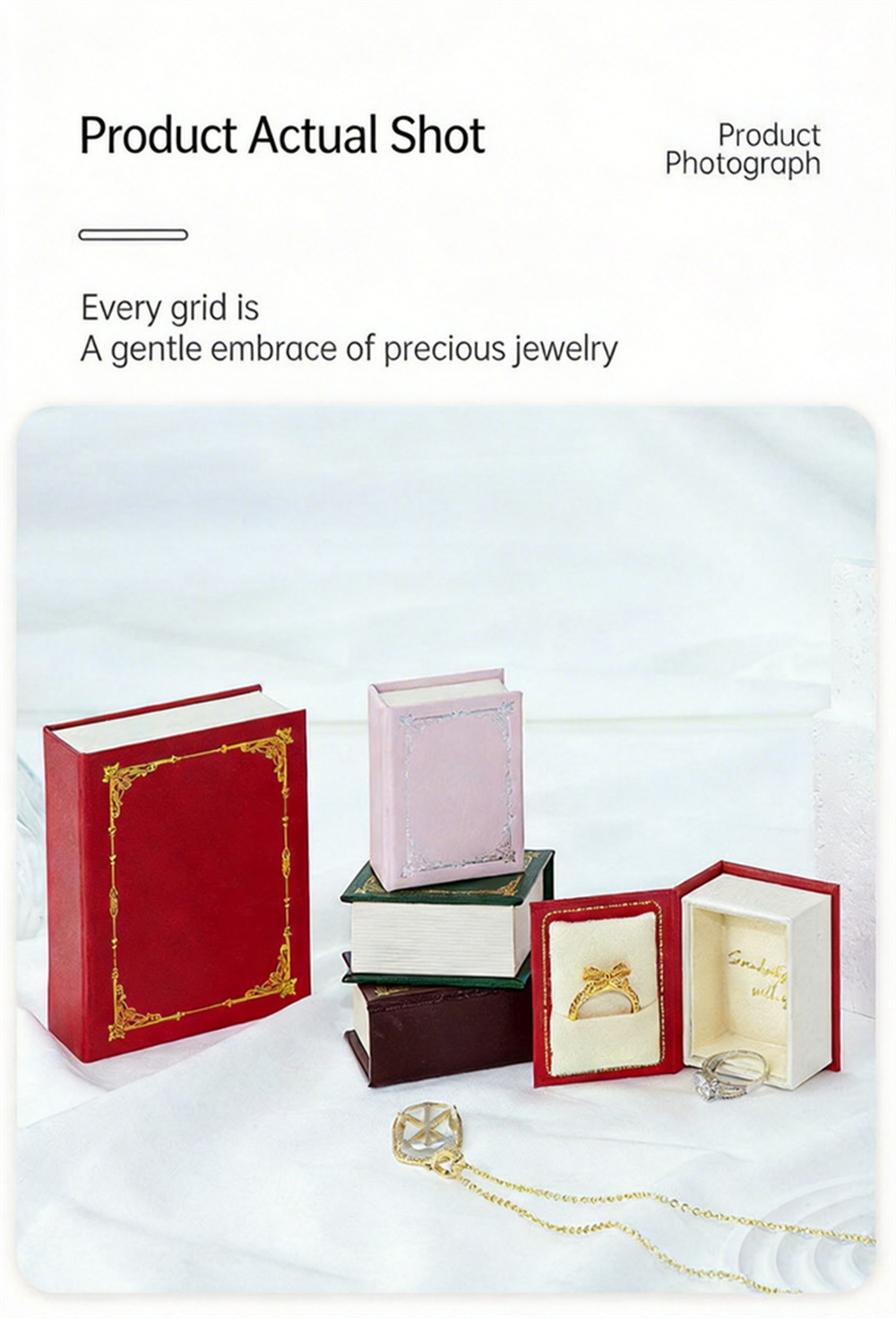 Magnetic Book Shaped Jewelry B - Jewelry Making Journal ulasan dan harga