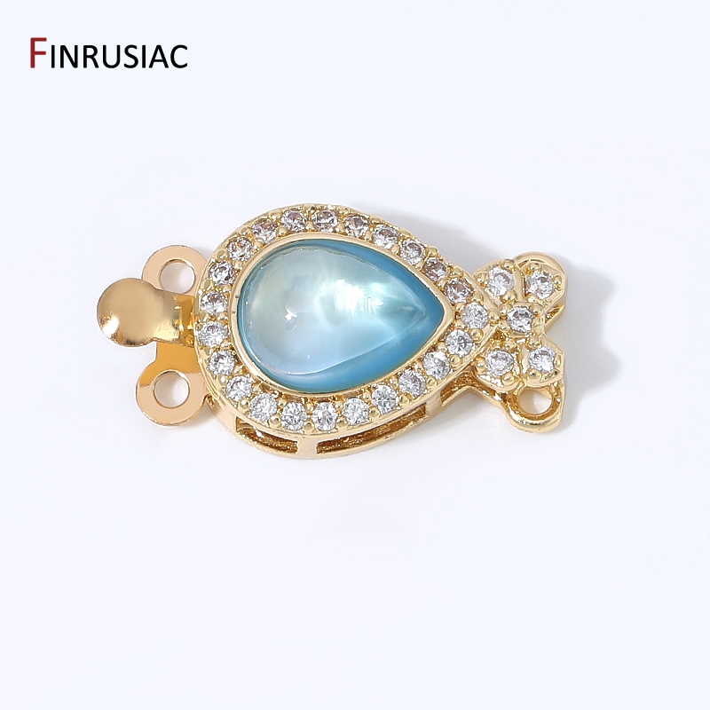 18K Gold Plated Brass Pear Opa - Jewelry Making Organizer Box ulasan dan harga
