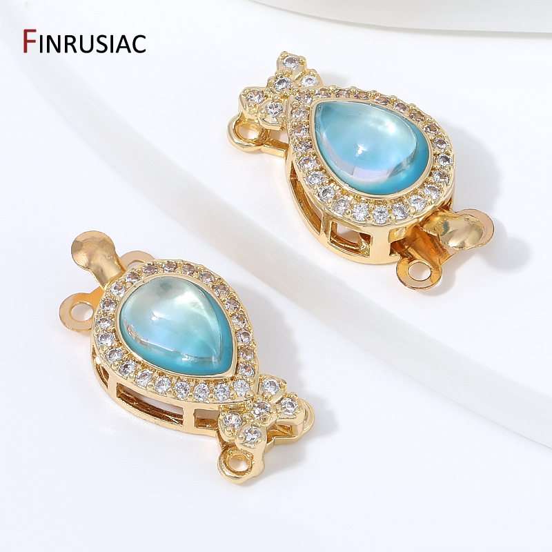 18K Gold Plated Brass Pear Opa - Jewelry Making Organizer Box ulasan dan harga