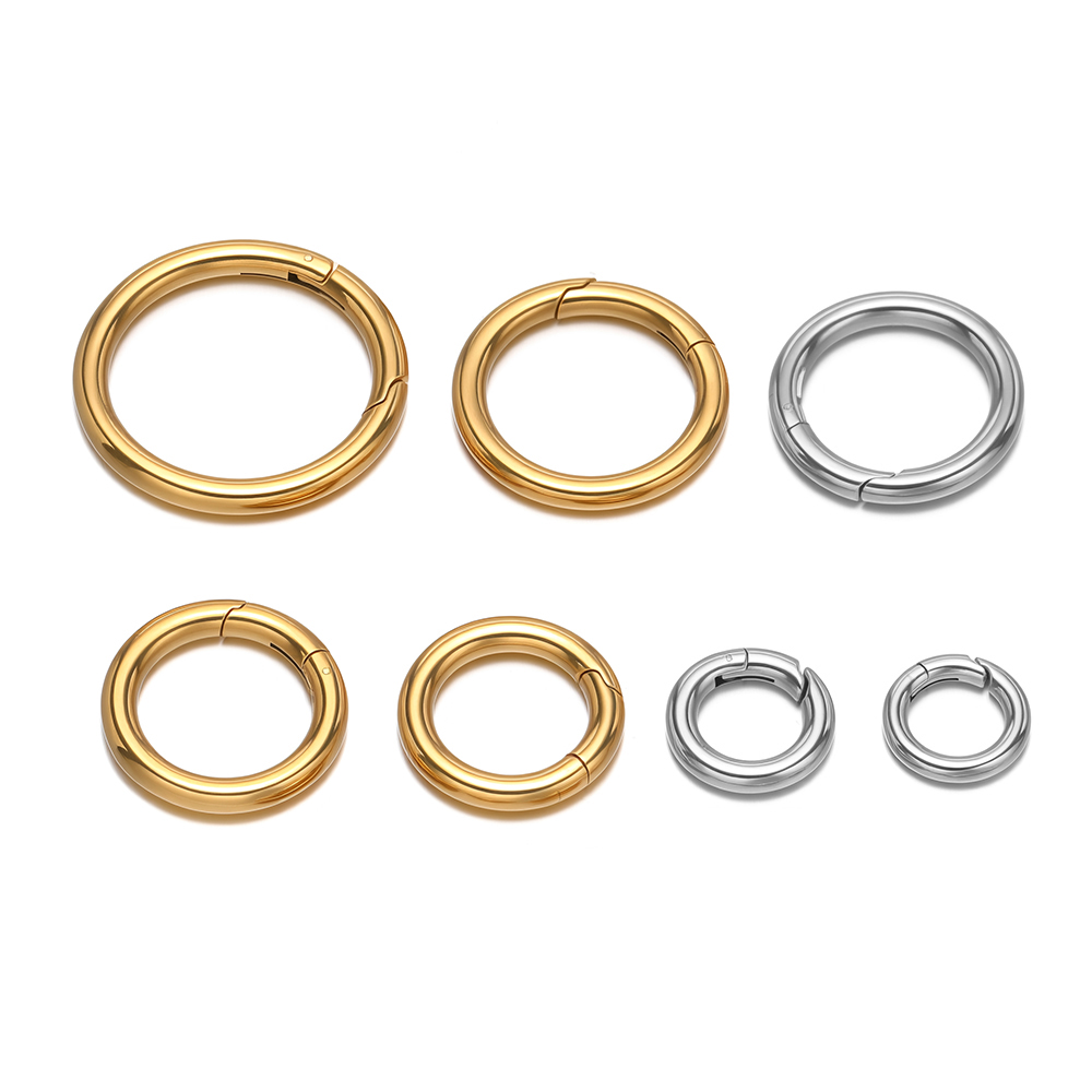2Pcs/Lot Round Spring Clasps S - Jewelry Making Parts ulasan dan harga