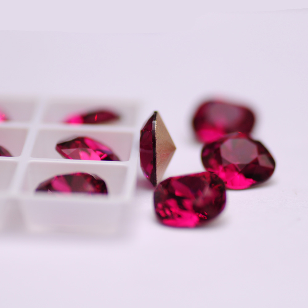 Cushion Cut Fancy Sewing Rhine - Jewelry Making Glasses ulasan dan harga