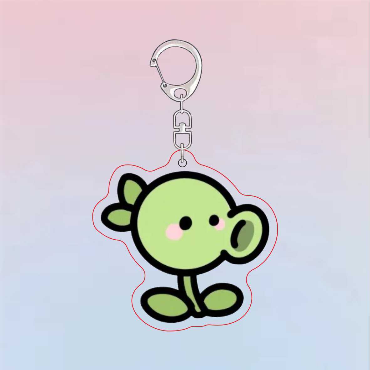 Plants Vs Zombies Acrylic Cute - Jewelry Making Findings ulasan dan harga