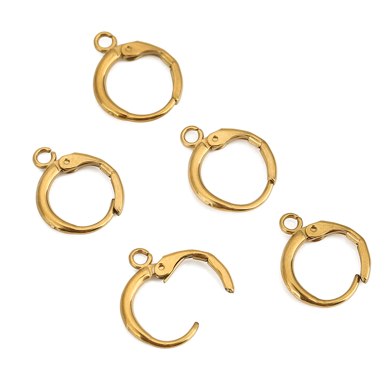 10pcs 12mm Hypoallergenic Earr - Jewelry Making Findings ulasan dan harga