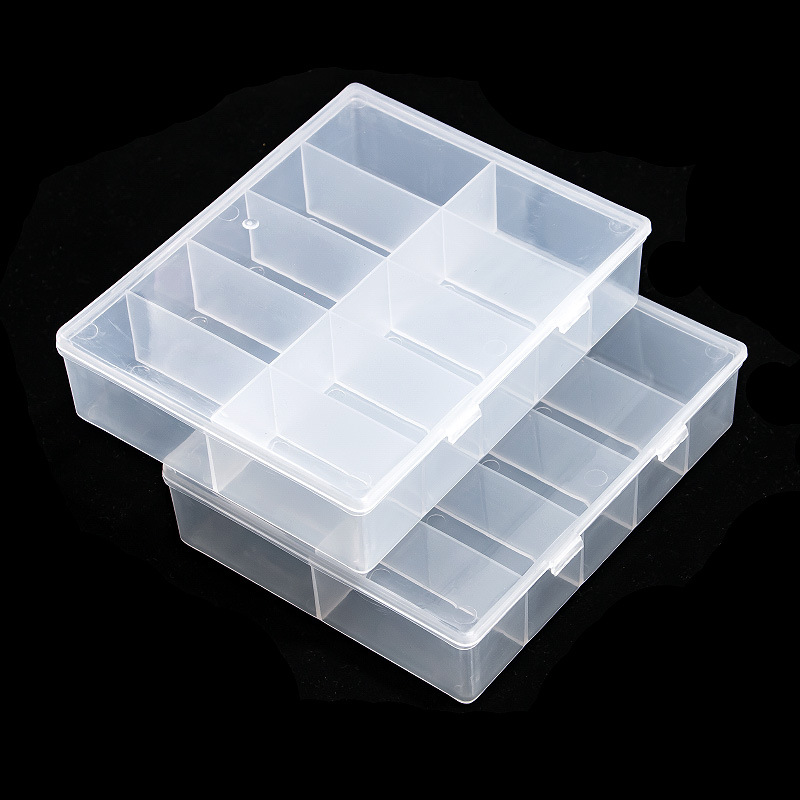 10 Grids Empty Clear Storage B - Jewelry Making Organizer Box ulasan dan harga