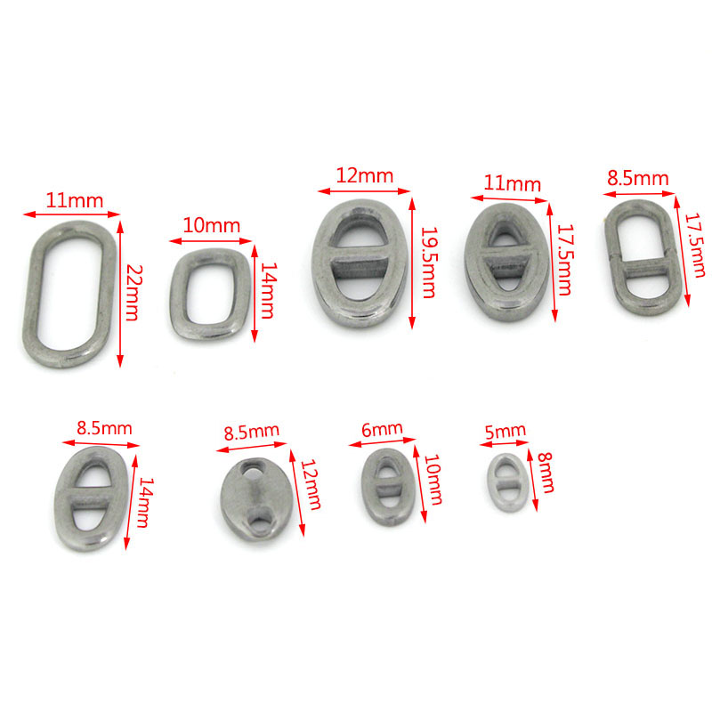 10Pcs Stainless Steel Double H - Jewelry Making Findings ulasan dan harga