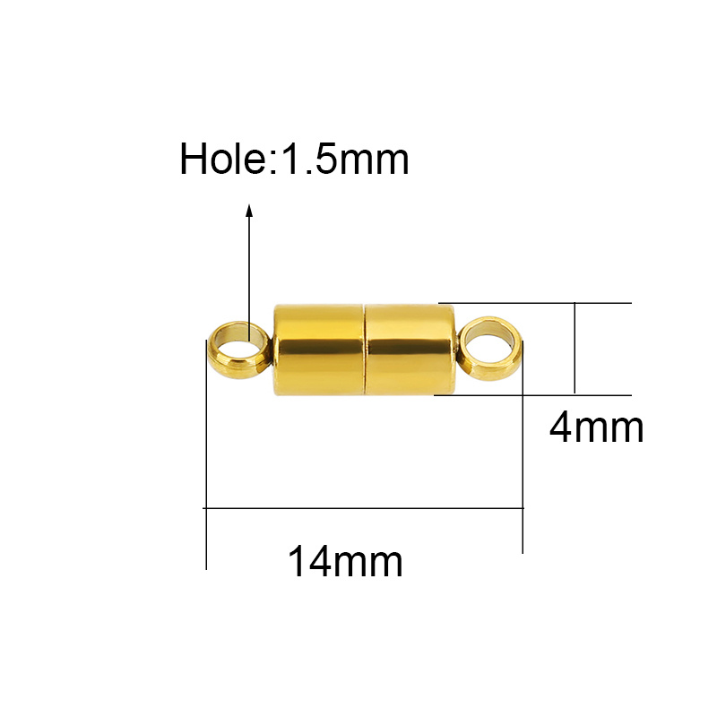 2pcs 14mm Stainless Steel Neck - Jewelry Making Findings ulasan dan harga