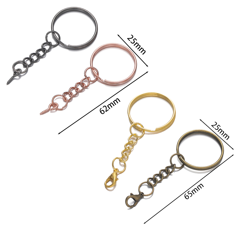10pcs/Lot 25mm Screw Eye Pin K - Jewelry Making Hoops ulasan dan harga