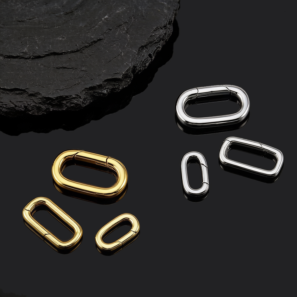 2pcs 18K Gold Plated Filled Ov - Jewelry Making Findings ulasan dan harga