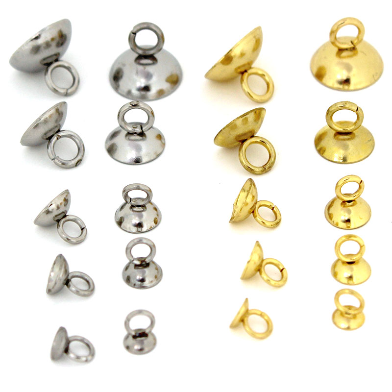 20Pcs 4/5/6/8/10mm Stainless S - Jewelry Making Charms ulasan dan harga