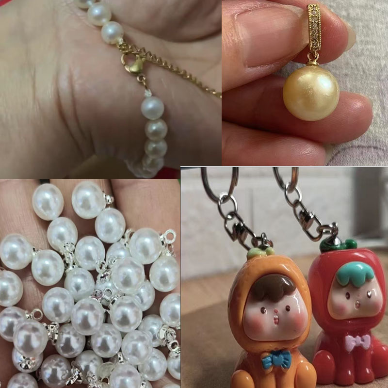 20Pcs 4/5/6/8/10mm Stainless S - Jewelry Making Charms ulasan dan harga
