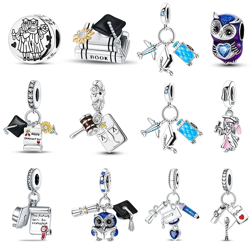 925 Sterling Silver Owl Book D - Jewelry Making Journal ulasan dan harga